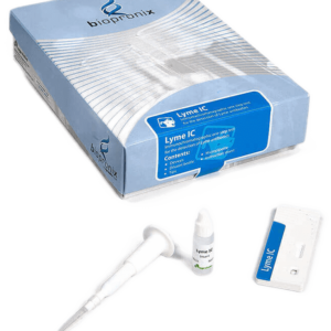 immagine descrittiva kit lyme trasparente test rapidi