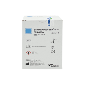 immagine descrittiva stromatolyser 4dl, reagenti analizzatori sysmex xt xe, reagenti ematologici, sysmex xt1800i, reagenti ematologivi xe2100, reagenti compatibili sysmex xt e xe, reagenti per analizzatori ematologici sysmex