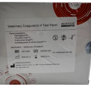 IMMUNOFLUORESCENZA VETERINARI, ROTORE COAGULZIONE 4 TEST VETSIGHT