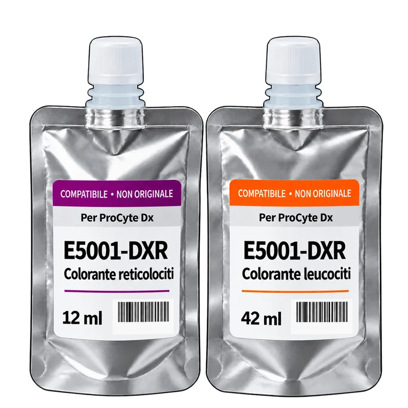 Reagenti ProCyte Dx compatibili: coloranti per reticolociti e leucociti